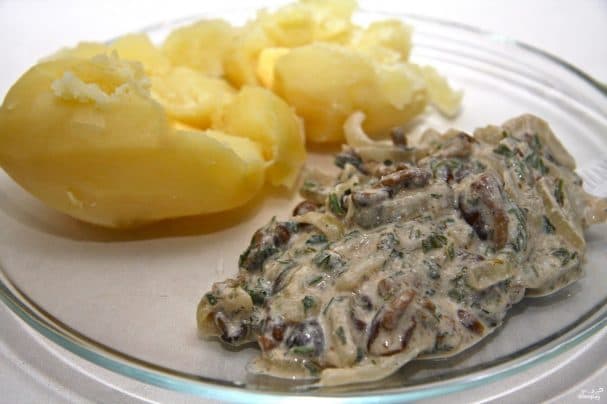 Замарожаныя апяты ў смятане