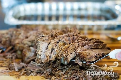 Запечаная вялікі рогаты бычыны грудзіна