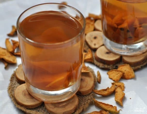 Кампот з сухофруктаў для кармячай маці
