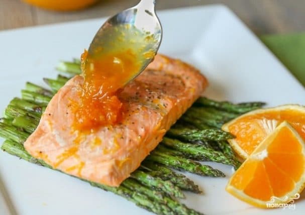 Апельсінавы соус да рыбы