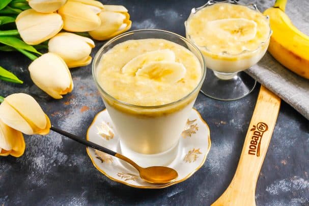 Бананова панакота