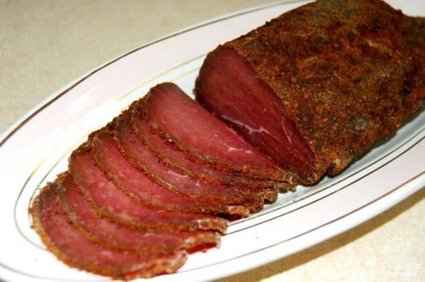 Бастурма из свинины в домашних условиях