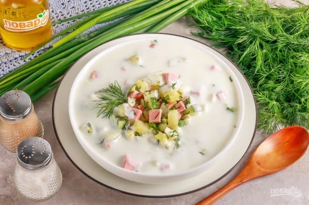 Біла окрошка