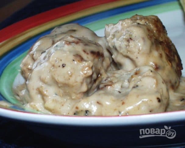 Meatballs with sauce