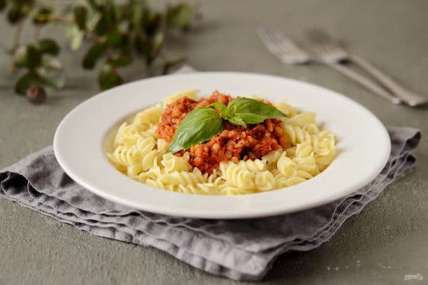 Балоньезе без мяса