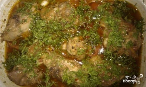 Чахохбілі з горіхом волоським