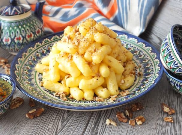 Chak-chak made from corn sticks