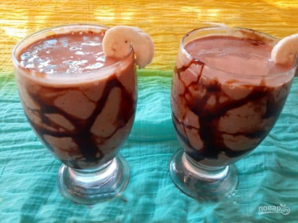 Дзіцячы бананавы смузі