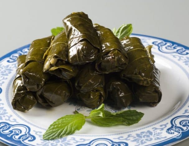 Долма из виноградных листьев по-армянски