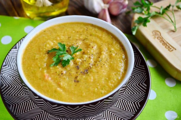 Гаспачо с кабачками