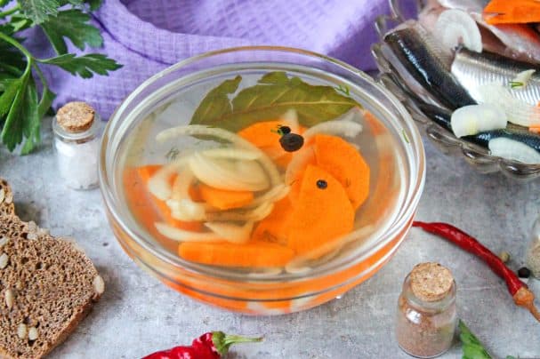 Гарячий маринад для риби