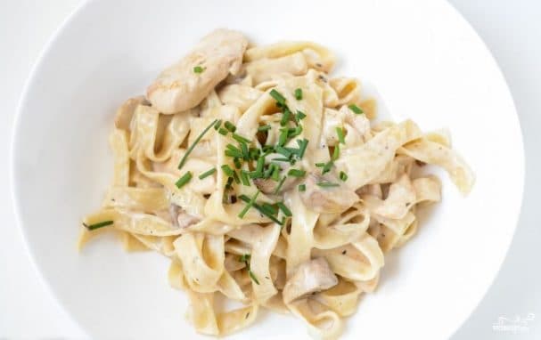 Грибной соус из шампиньонов с молоком