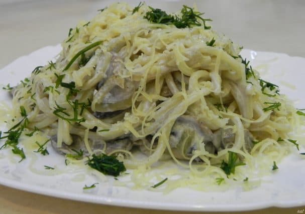 Грибний соус із вешенок