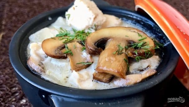 Грибний соус до будь-якого гарніру