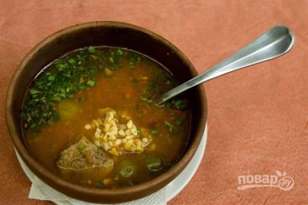 Харчо з ткемалі