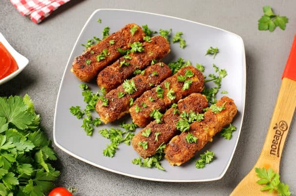 Хрустящие сырные палочки за 5 минут