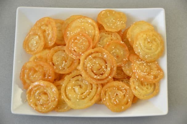 Хворост из жидкого теста