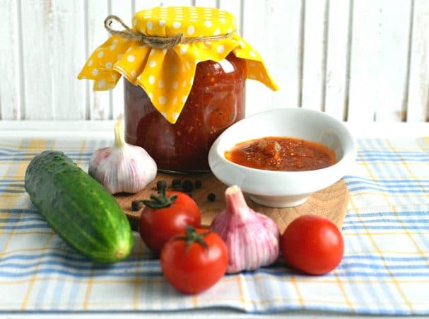 Кетчуп из огурцов «Огуречное наслаждение»