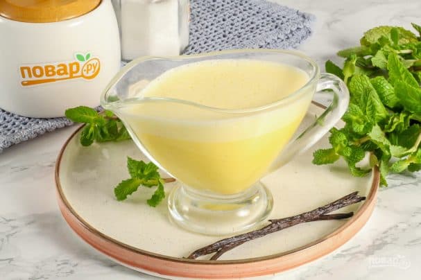 Класичний ванільний соус