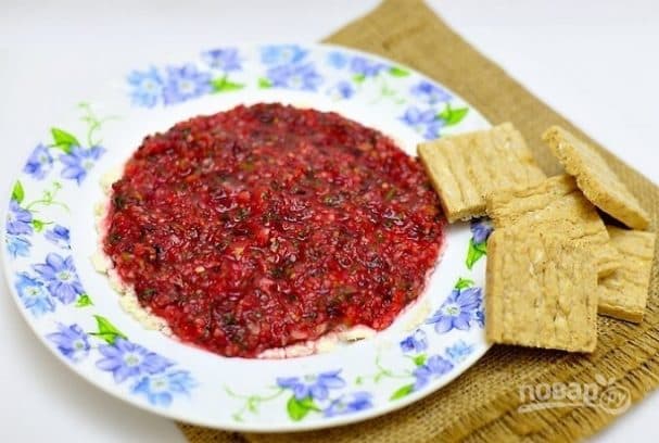 Клюквенная саляса