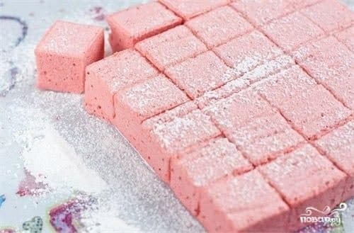 Пампушкавы рахат-лукум з альшыцай