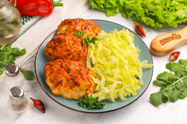 Куриные котлеты в аэрогриле