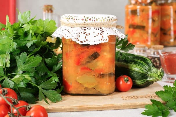 Лечо из кабачков на зиму