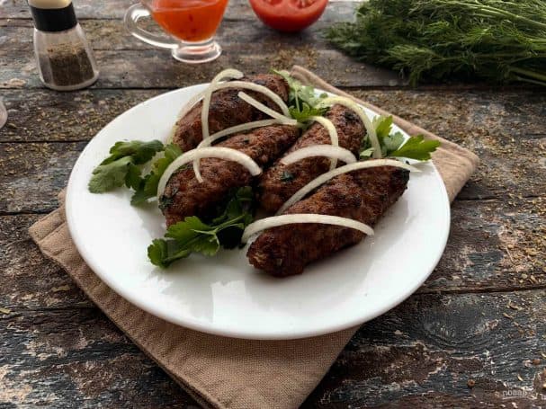 Люля-кебаб на патэльні без шпажак