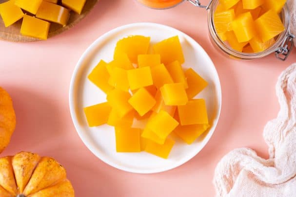 Pumpkin jelly with gelatin at home