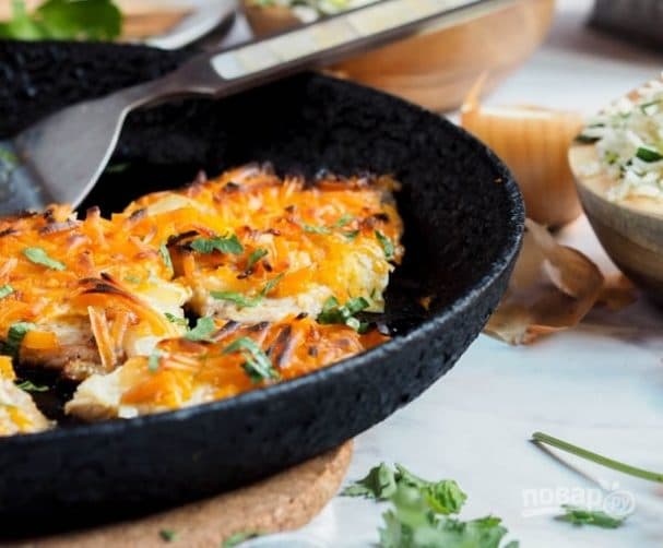 Свініна па-французску ў духоўцы