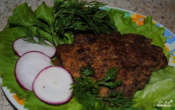 Liver cutlets