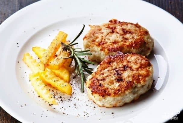 Постные рыбные котлеты