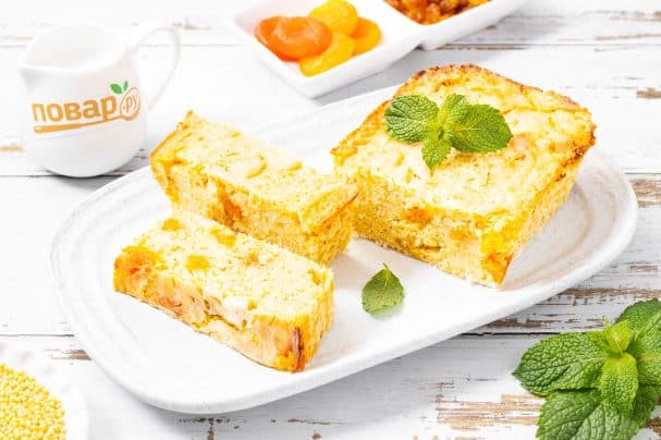 Пшенная запеканка на кокосовом молоке