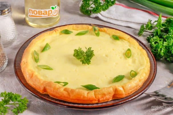 Пышный омлет на сковороде без молока