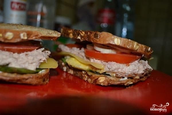 Сэндвич за 10 минут