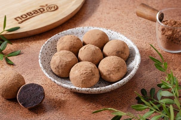 Шоколадні цукерки без цукру