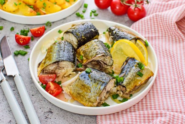 Скумбрия в мультиварке