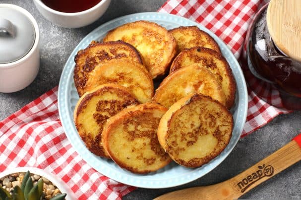 Сладкие гренки на завтрак