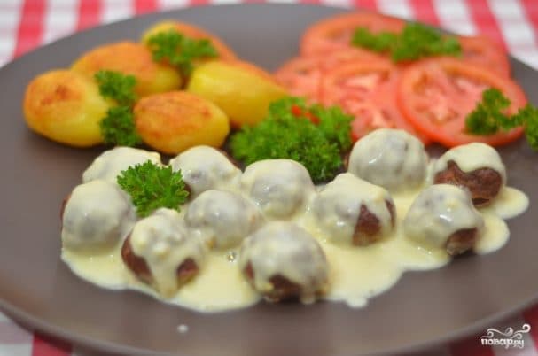 Сметаны саус для цотлет