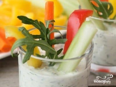 Сметанковы соус з зелянінёй