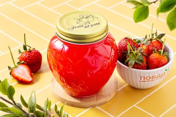 Strawberry juice for winter storage