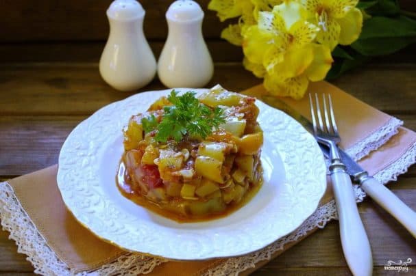 Сотэ з цукіній