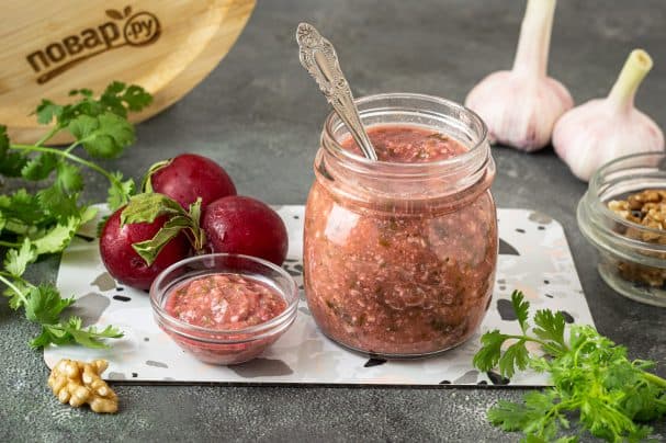 Соус с грецкими орехами