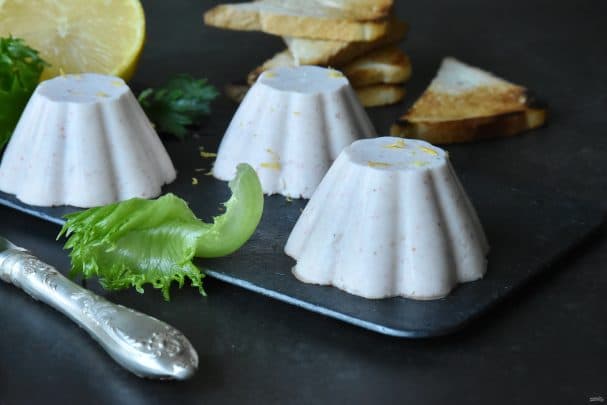 Суфле из креветок и крабовых палочек