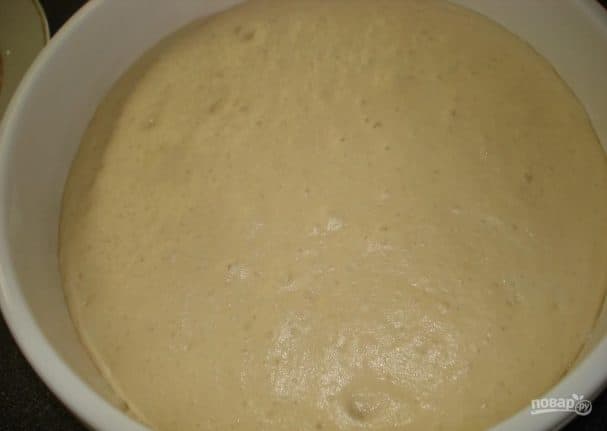 Тонкае дрожджавае цеста для піццы