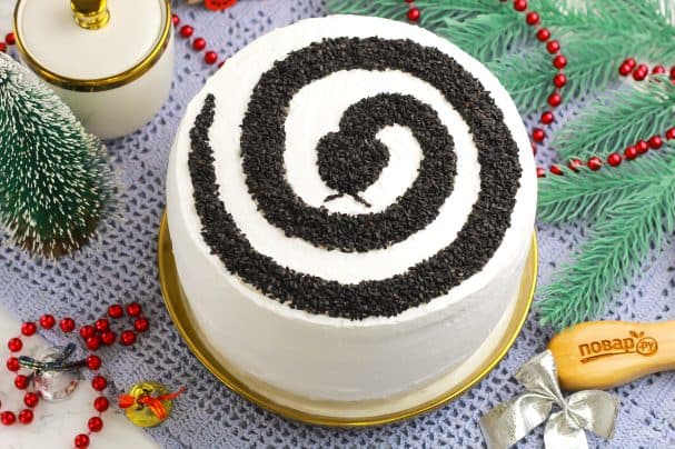 Торт на Новый год