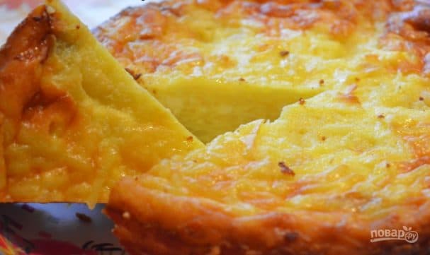 Творожна-вермішлавая бабка