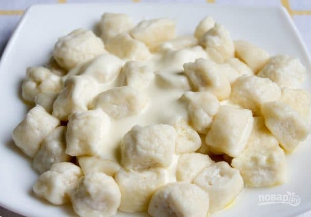 Сирні клецьки