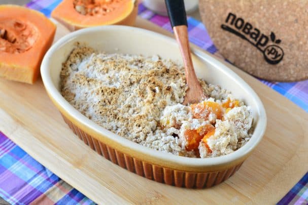 Тыквенный крамбл