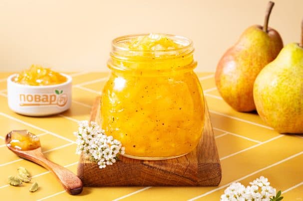 Варенье из груш с кардамоном